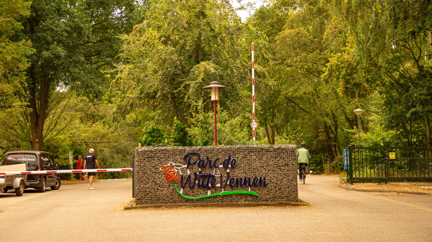 Entree van Parc de Witte Vennen in Oostrum